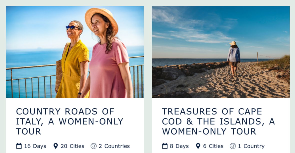 Tours for women, by women — Women-Only tours to discover